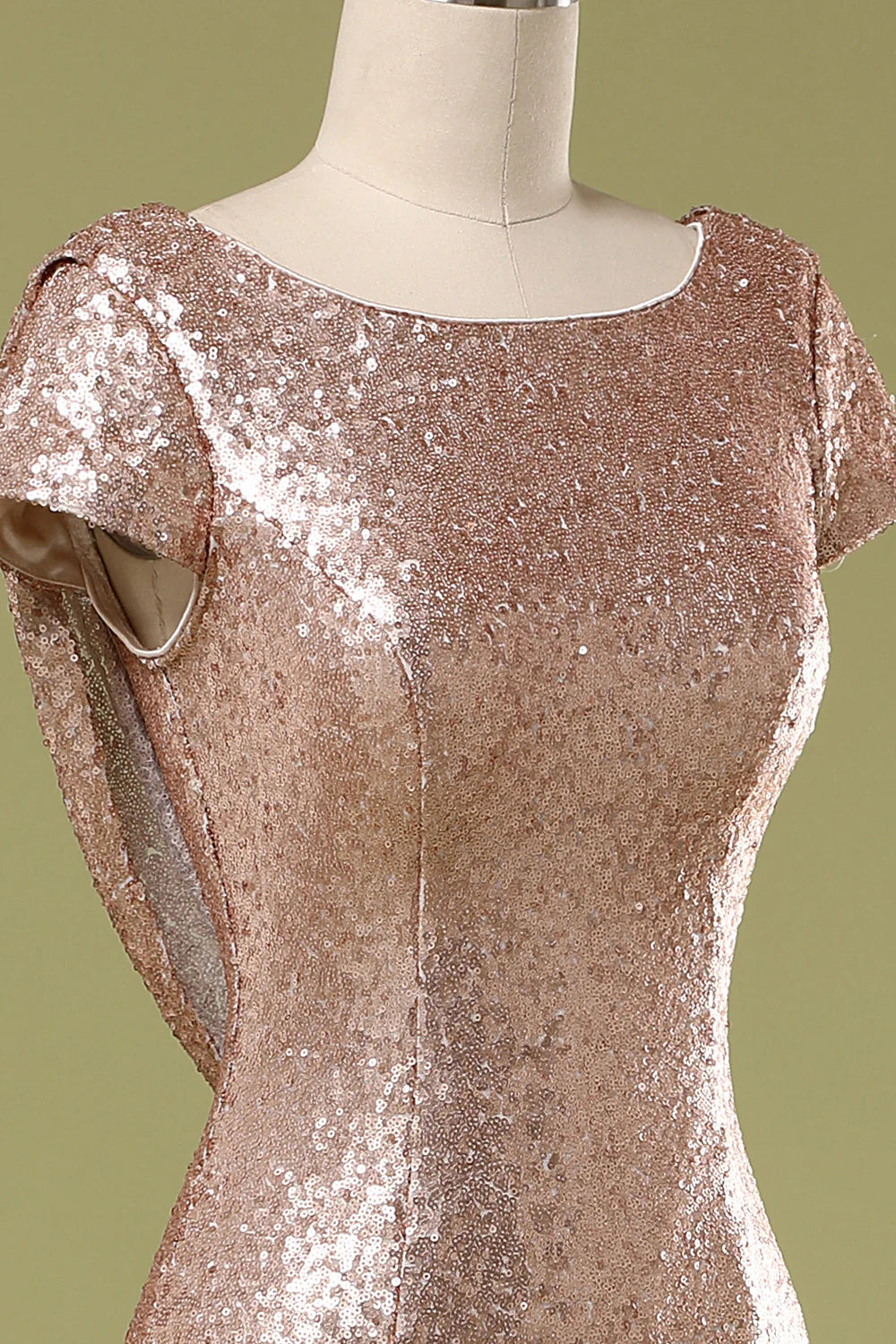 Mermaid Sequins Prom Dress
