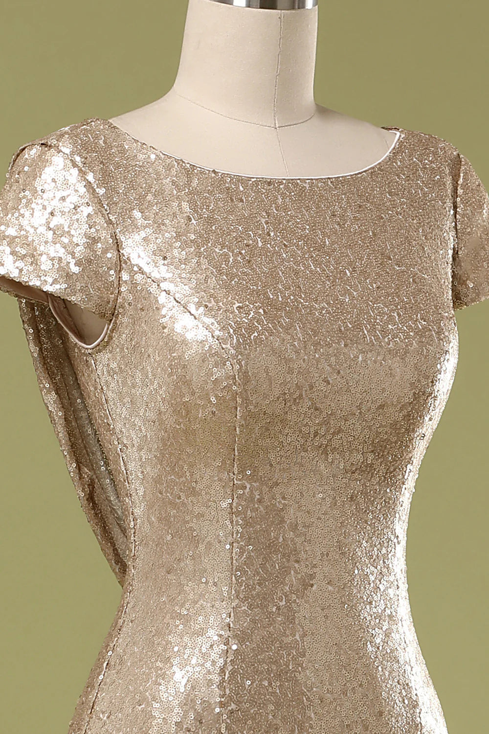 Mermaid Sequins Prom Dress