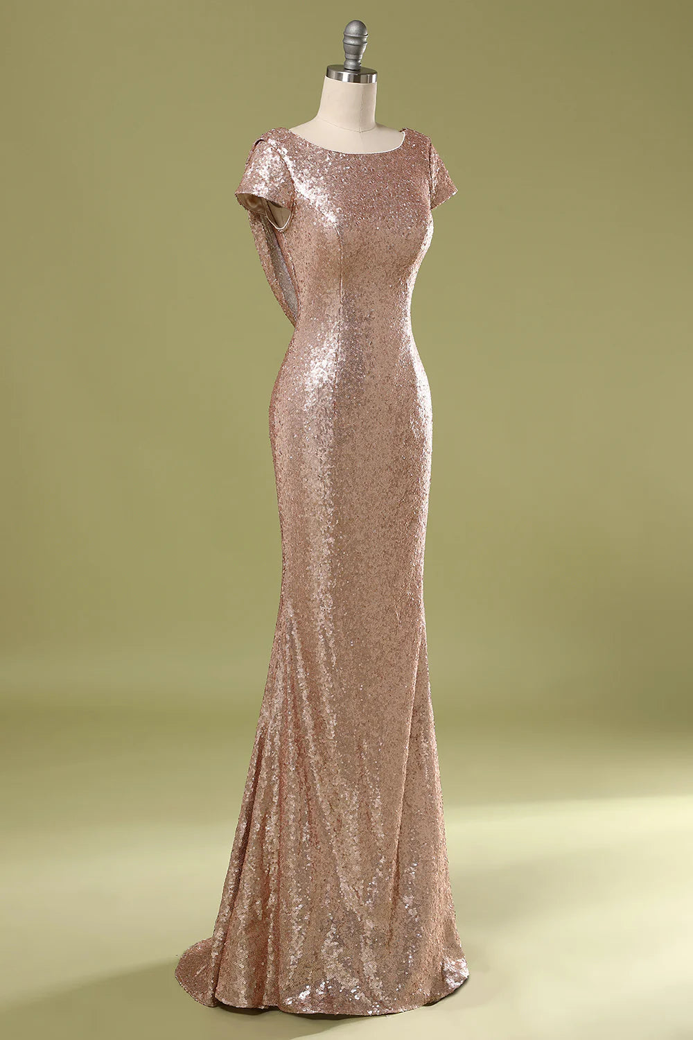 Mermaid Sequins Prom Dress
