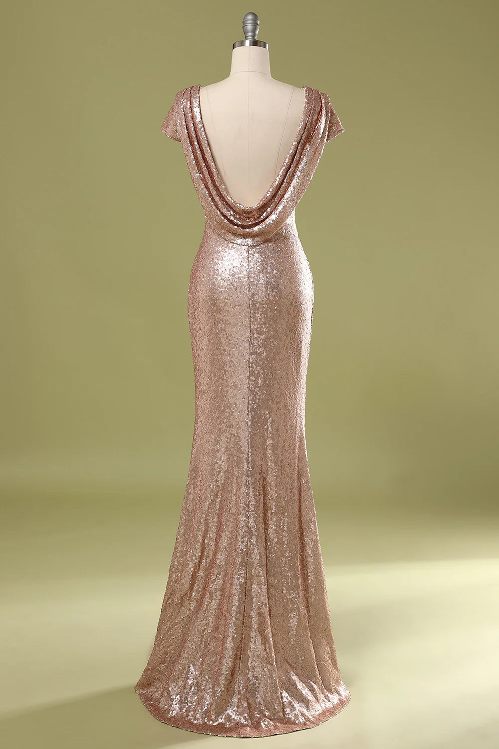 Mermaid Sequins Prom Dress