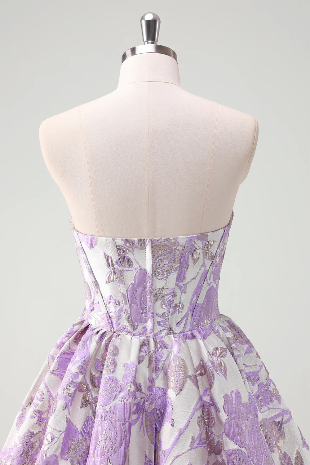 Amzcw Cute Ball Gown Sweetheart Satin Homecoming Dress with Ruffle