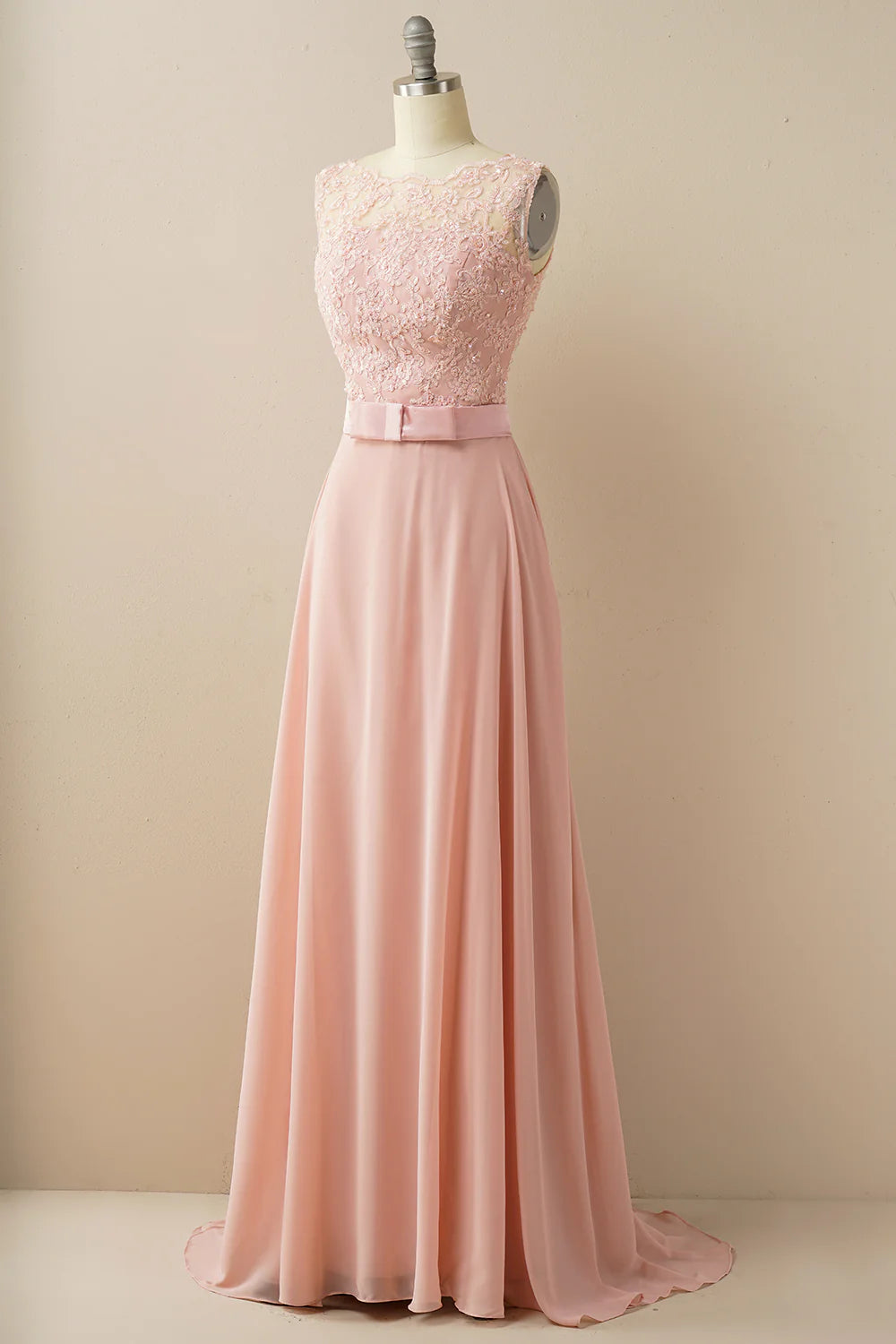 A Line Lace Top Evening Dressv Neck Chiffon Prom Dress sexy Prom Party Dresses formal Dress