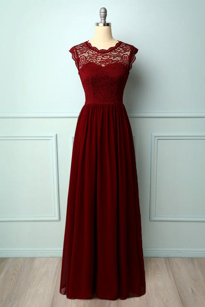 Formal Long Lace Dress