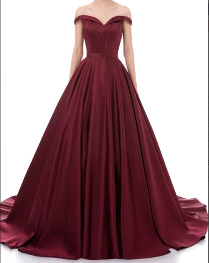 Elegant Prom Dress Sleeveless Prom Dress Burgundy Evening Dress Evening Dress