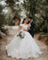 Ball Gown Off The Shoulder Tulle Appliques Wedding Dresses LBQW0128