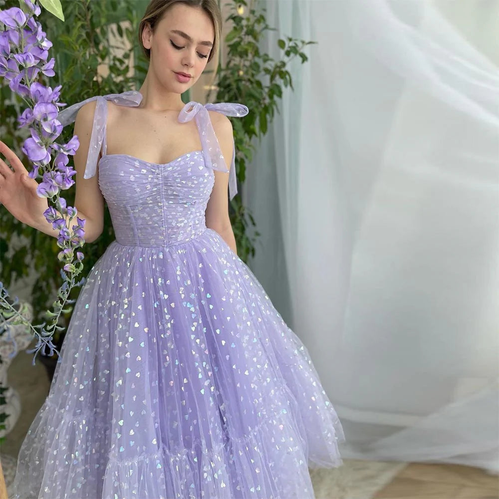 Sweetheart Cocktail Dresses A Line Tulle Short Homecoming Dresses